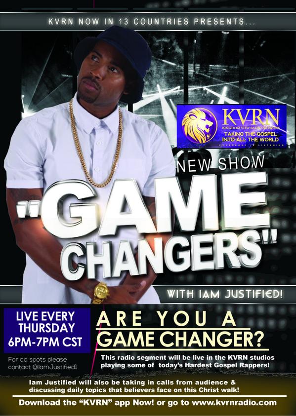 I Am Justified - Game Changers Radio Show